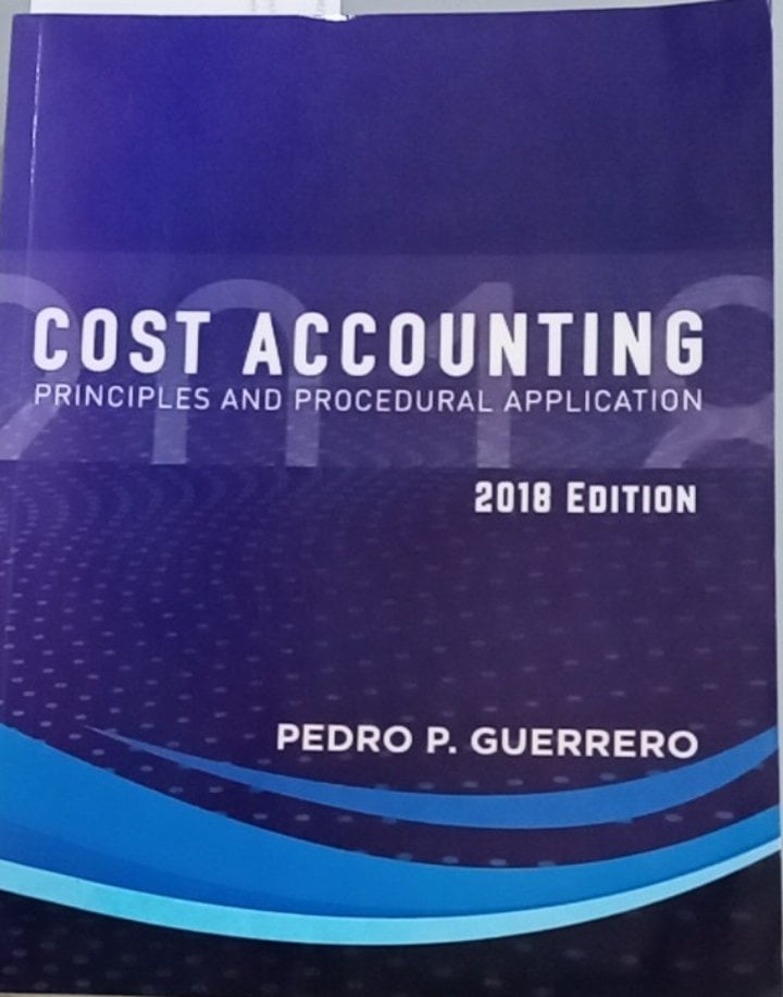 Book cover: Cost accounting: principles and procedural applications
