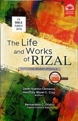 Book cover: The Life and works of Rizal