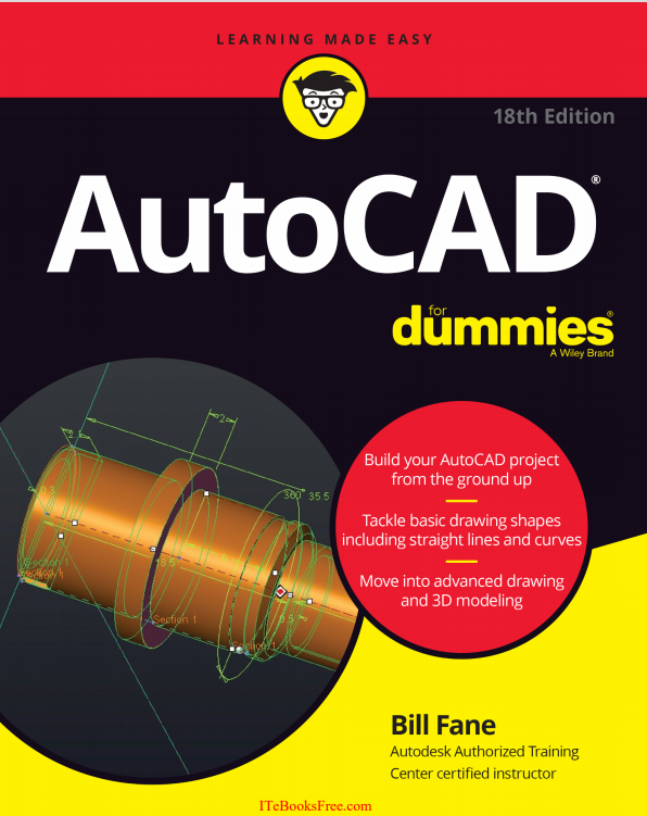 Book cover: Autocad for dummies