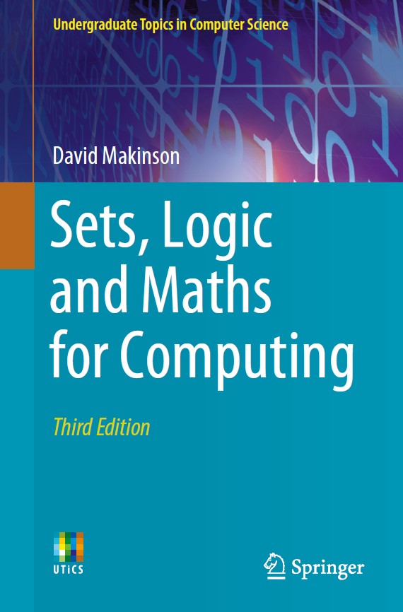 Book cover: Sets, logic and maths for computing.