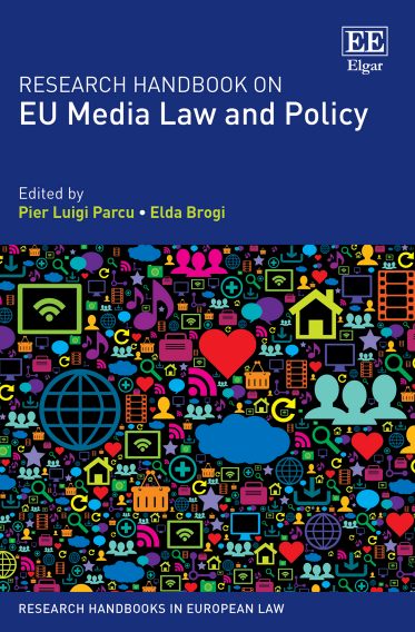 Book cover: Research handbook on EU media law and policy.