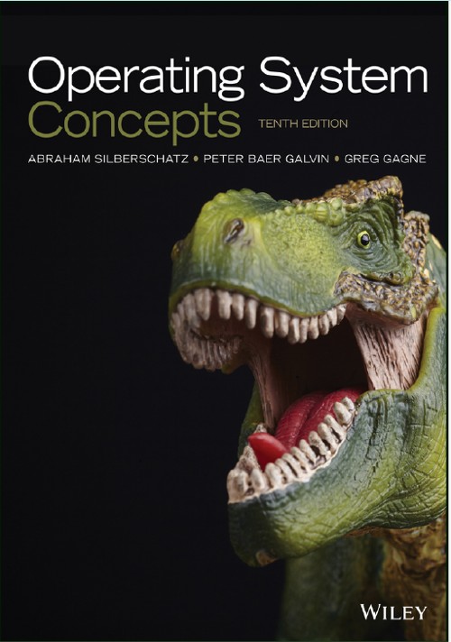 Book cover: Operating system concepts