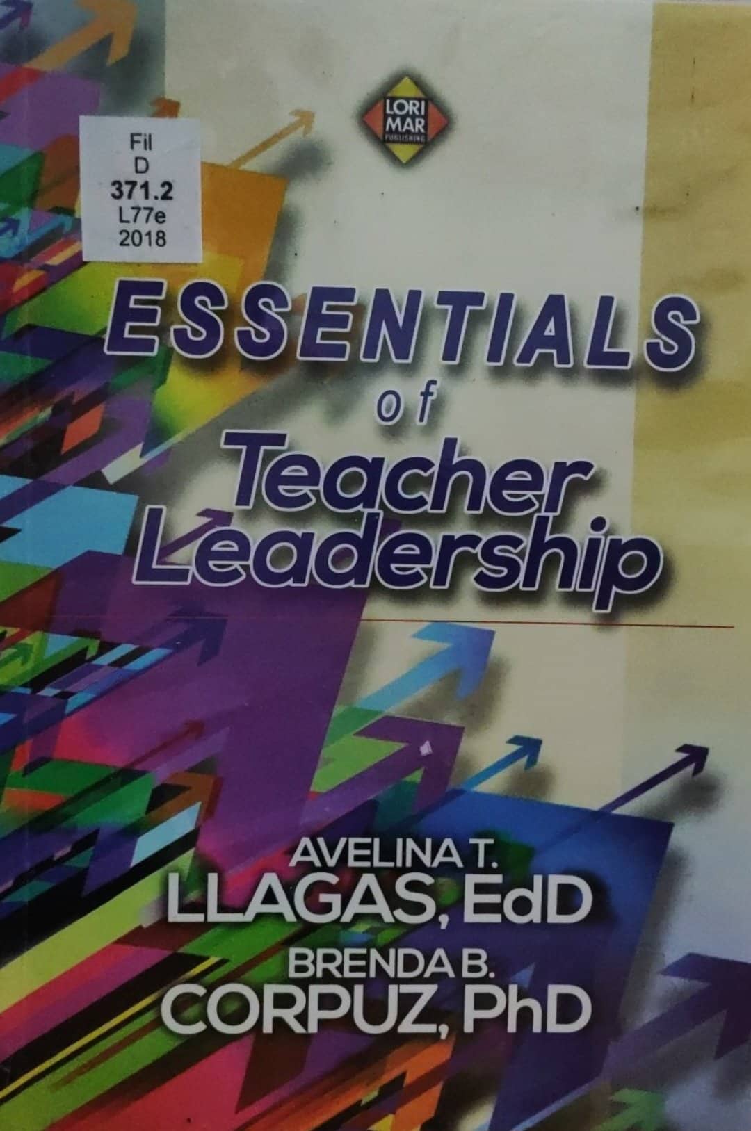 Book cover: Essentials of teacher leadership.