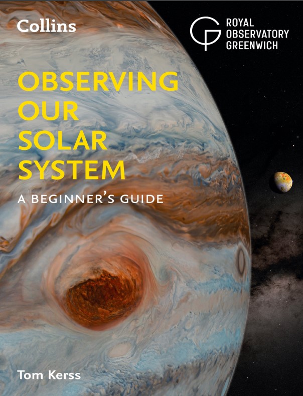 Book cover: Observing our solar system : a beginners guide