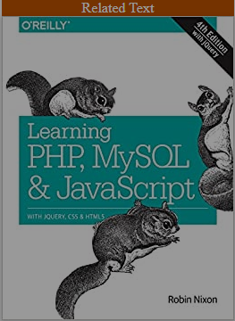 Book cover: Learning PHP, MySQL, & JavaScript with jQuery, CSS, & HTML5