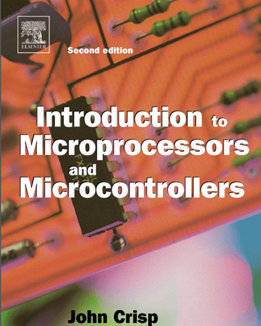 Book cover: Introduction to microprocessors and microcontrollers