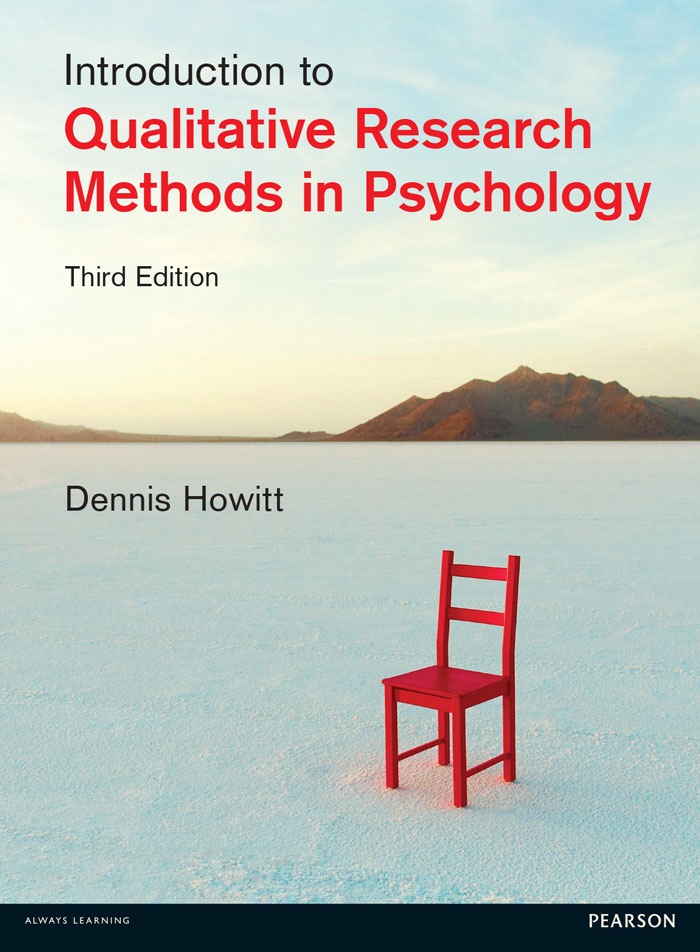 Book cover: Introduction to qualitative research methods in psychology