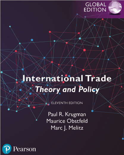 Book cover: International trade : theory & policy