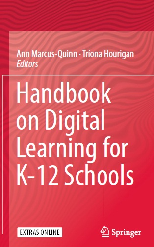 Book cover: Handbook on digital learning for K-12 schools