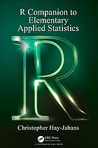 Book cover: R companion to elementary applied statistics