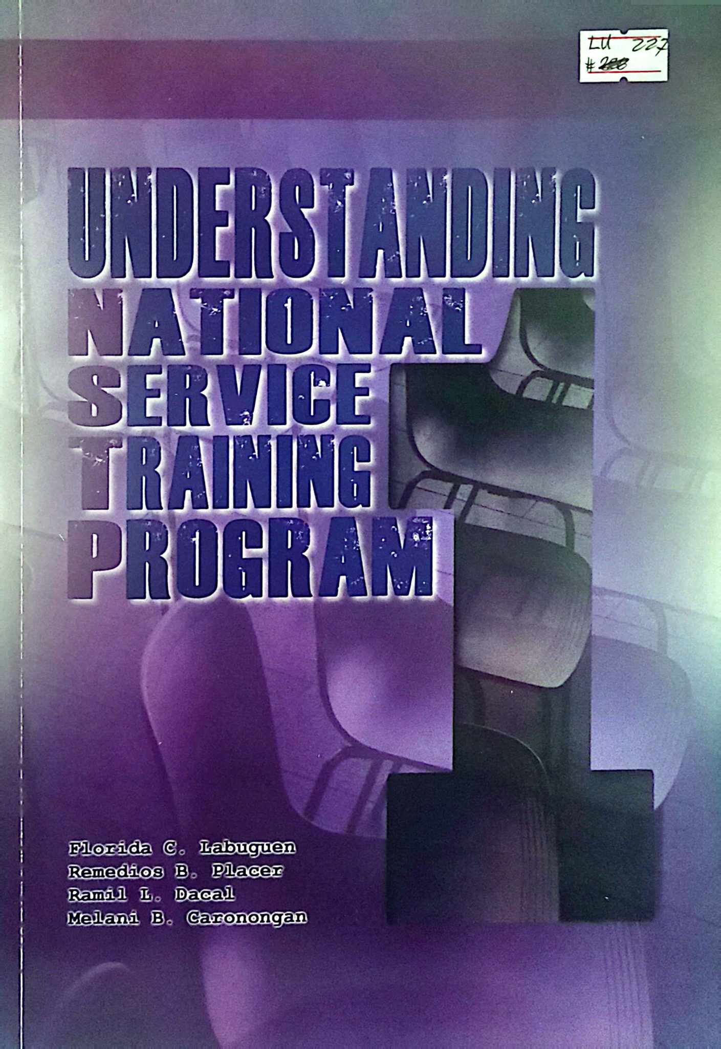 Book cover: Understanding national service training program
