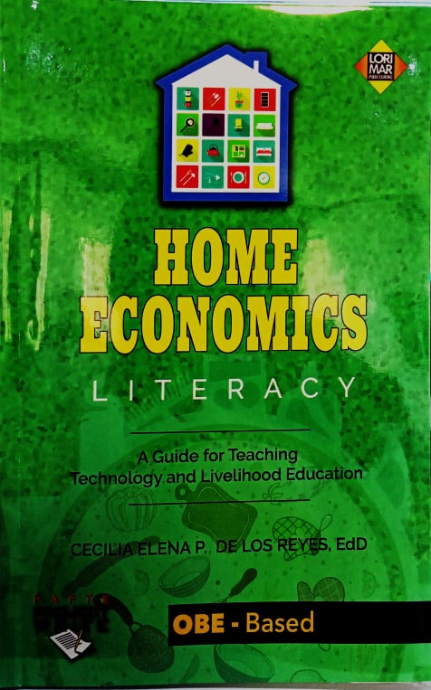 Book cover: Home economics literacy : a guide for teaching technology and livelihood education