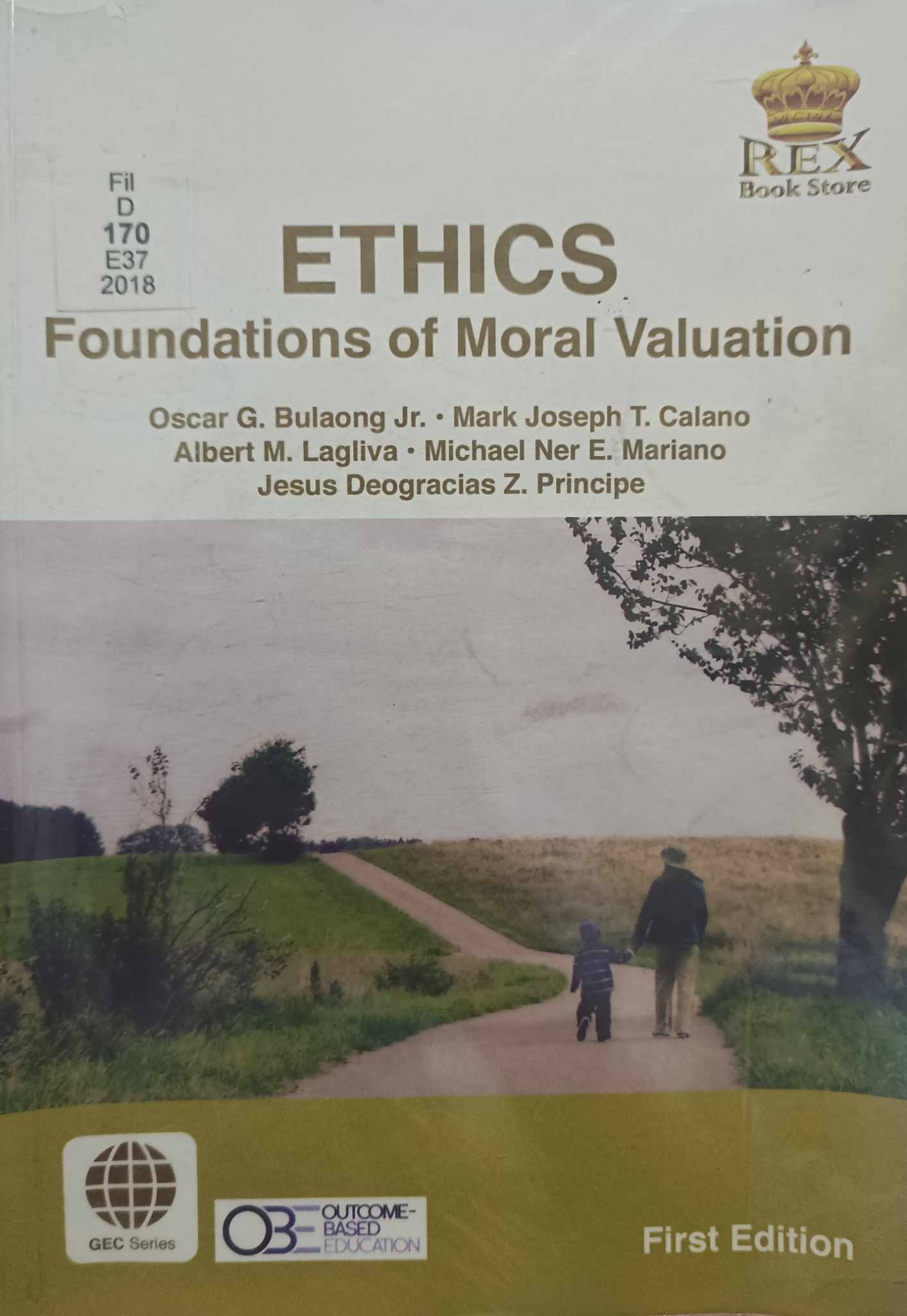 Book cover: Ethics : foundations of moral valuation