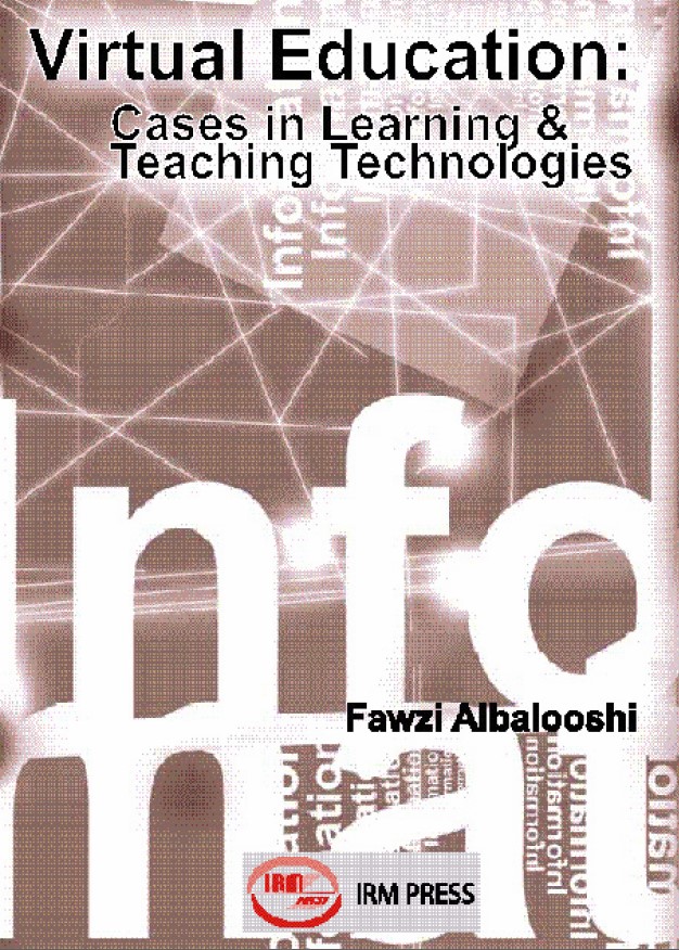 Book cover: Virtual education : cases in learning & teaching technologies