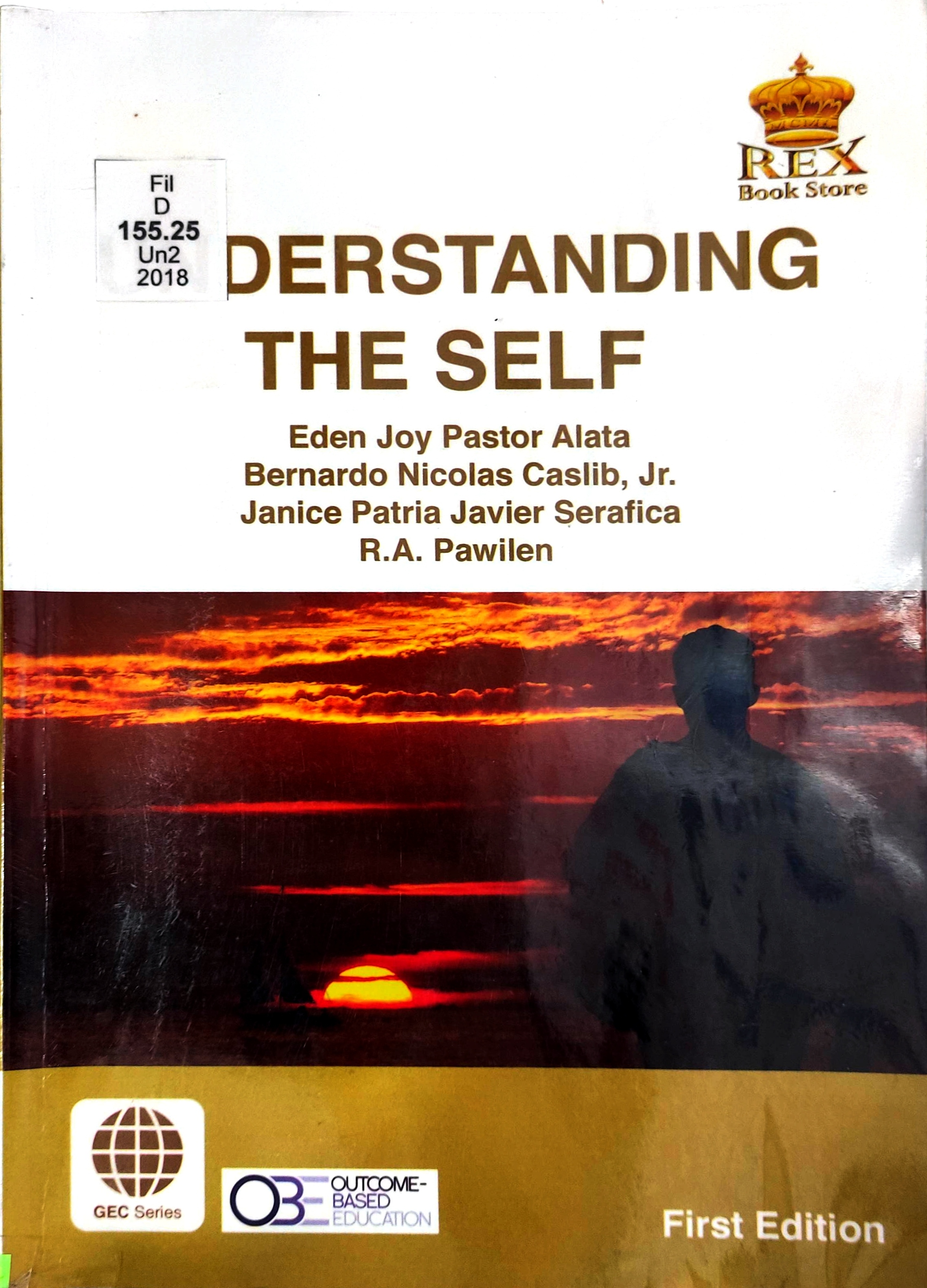 Book cover: Understanding the self