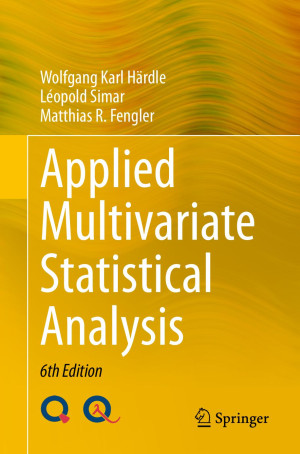 Book cover: Applied multivariate statistical analysis