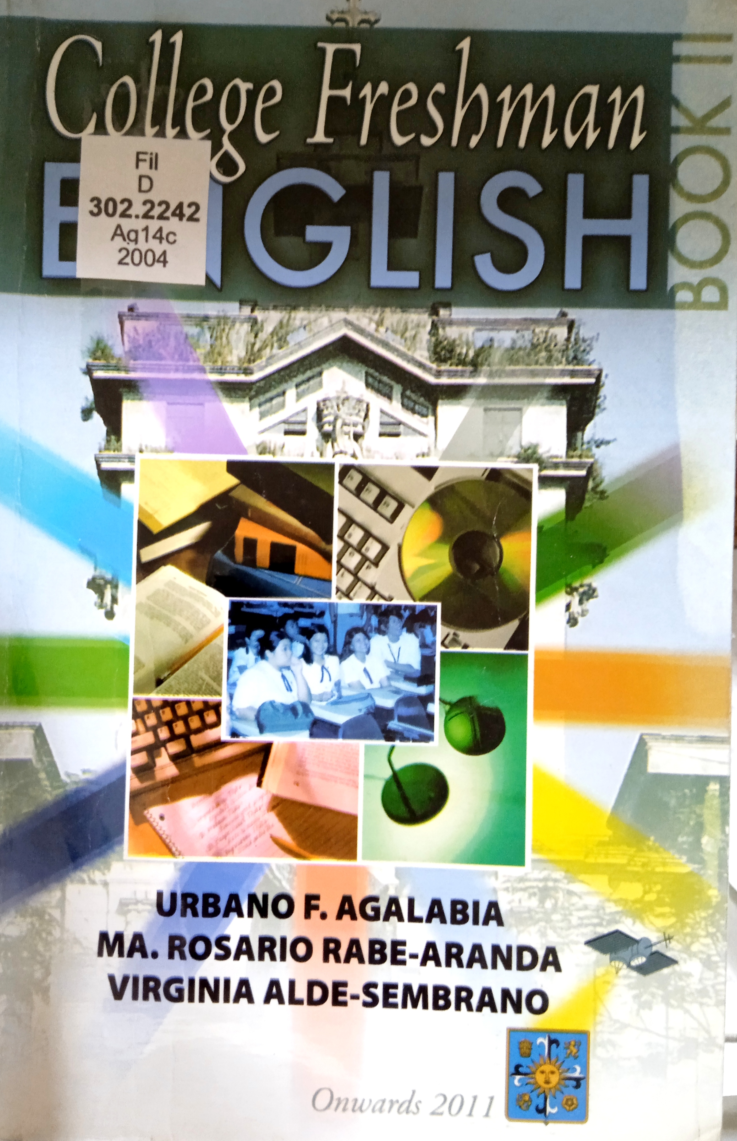 Book cover: College freshman English: book II