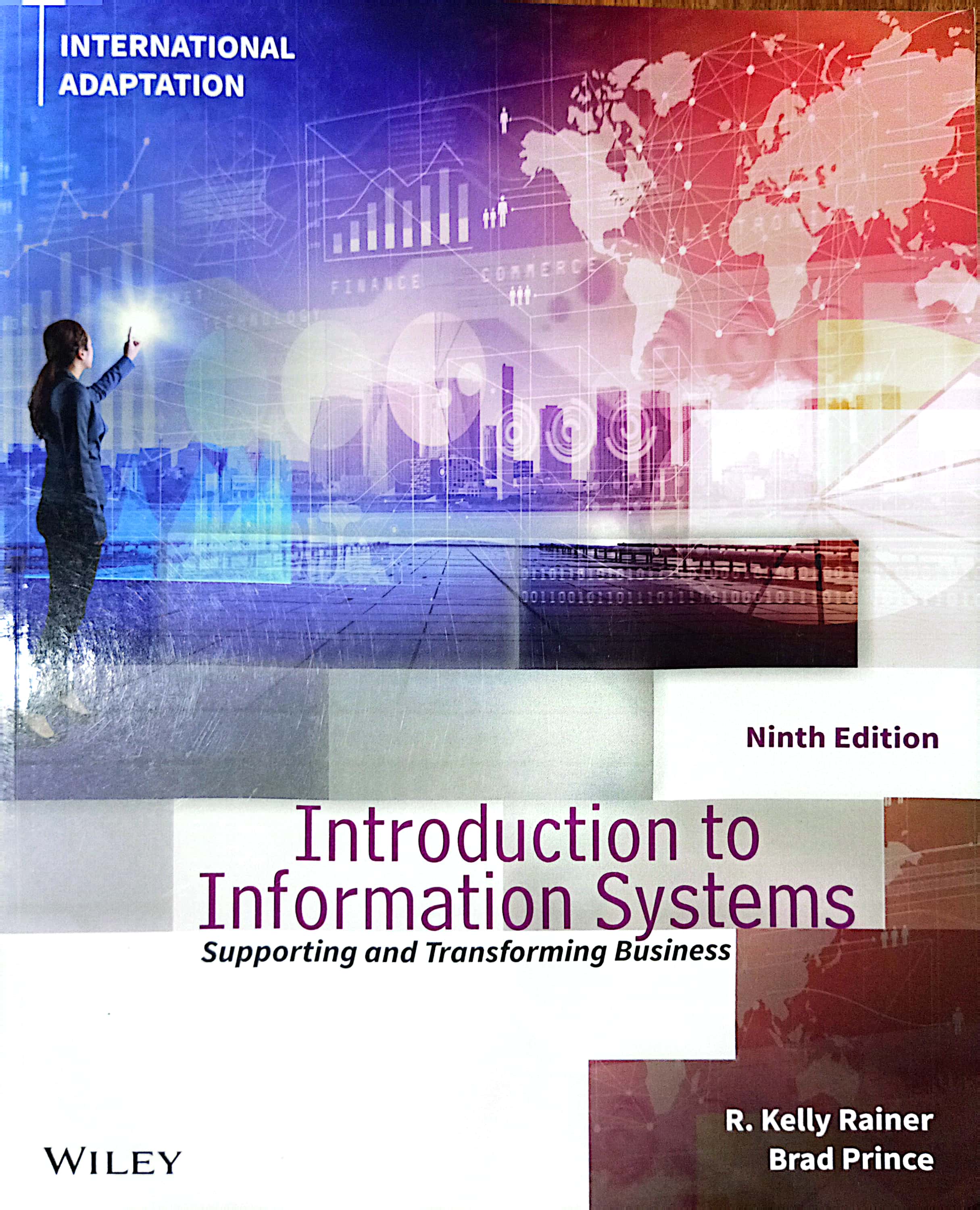 Book cover: Introduction to information systems : supporting and transforming business