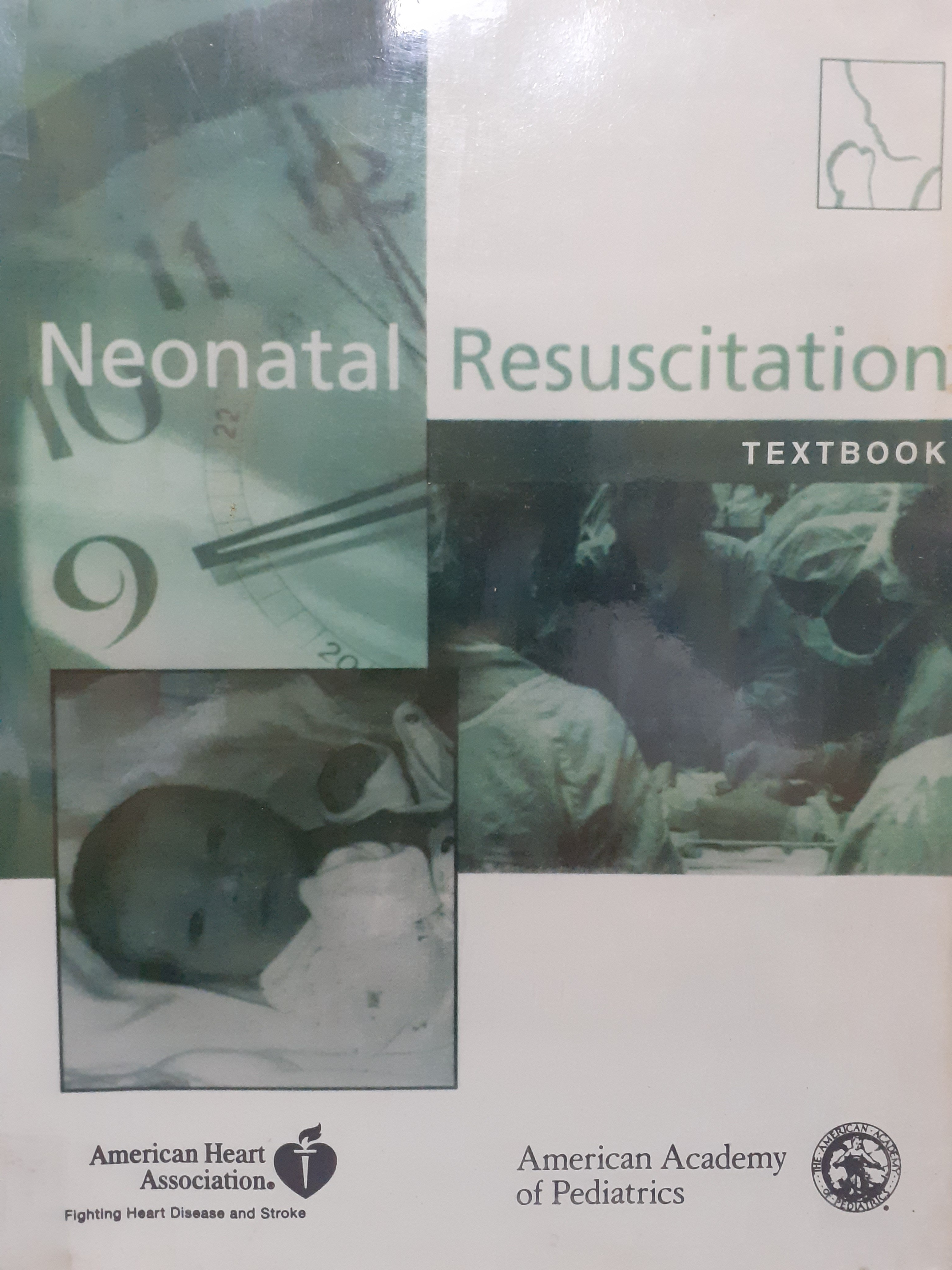Book cover: Textbook on neonatal and resuscitation