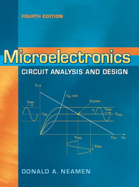 Book cover: Microelectronics : circuit analysis and design