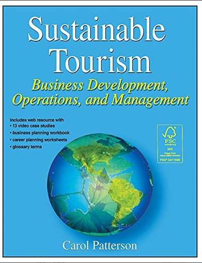Book cover: Sustainable tourism : business development, operations, and management