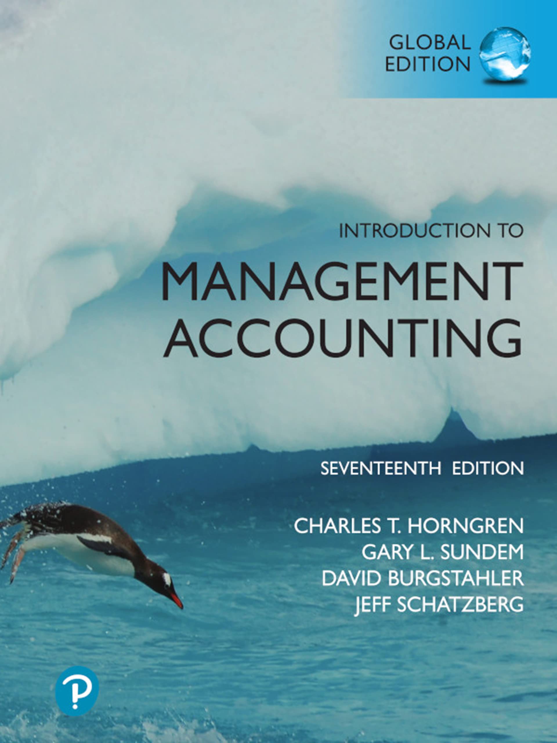 Book cover: Introduction to management accounting