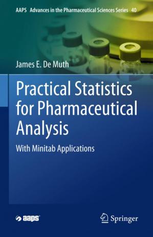 Book cover: Practical statistics for pharmaceutical analysis : with Minitab applications