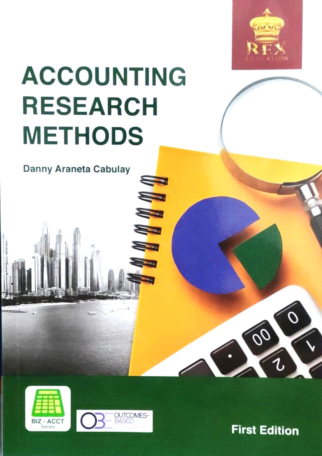 Book cover: Accountancy research methods.