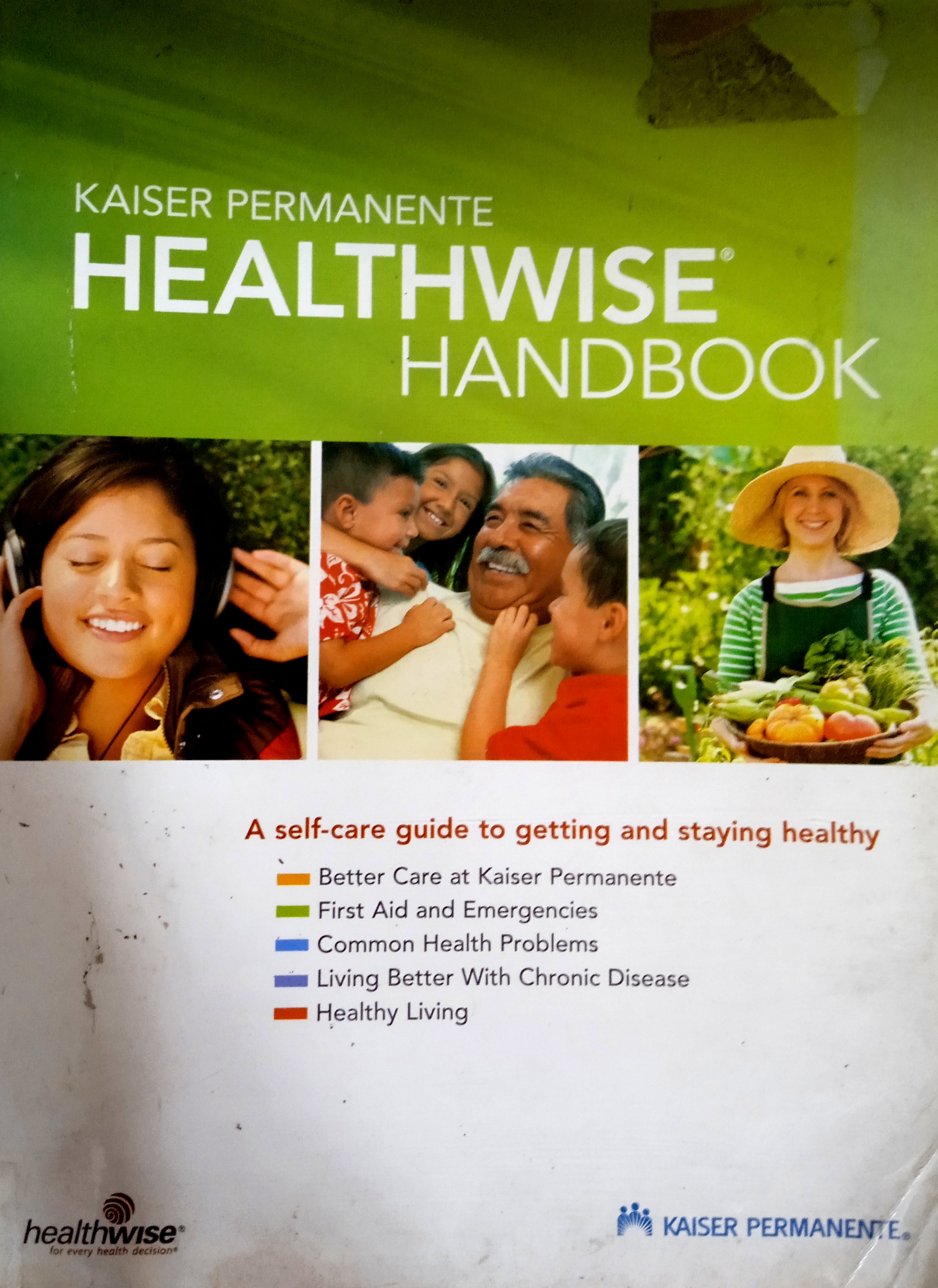 Book cover: Healthwise handbook: a self-care guide to getting and staying healthy