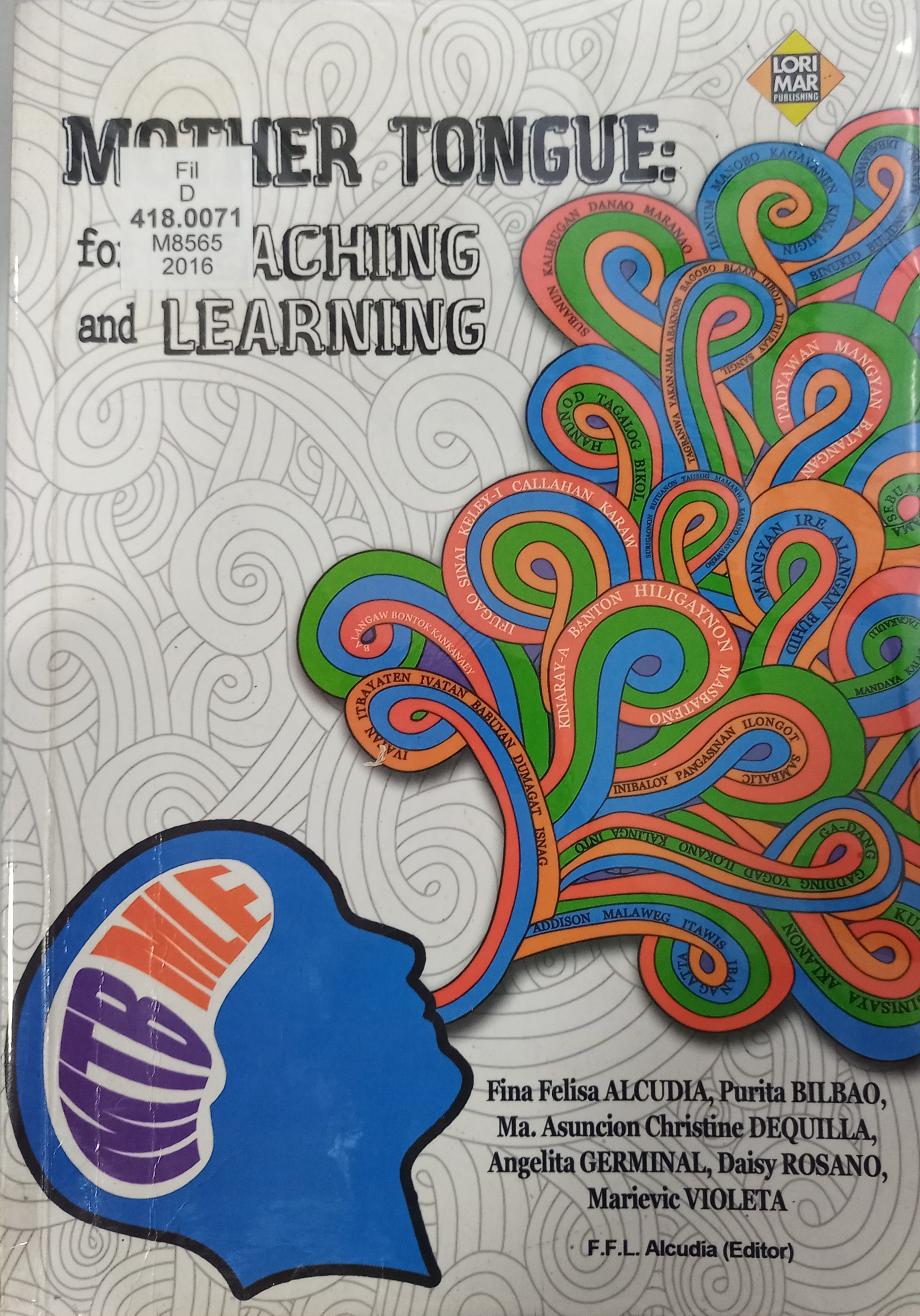 Book cover: Mother tounge : for teaching and learning