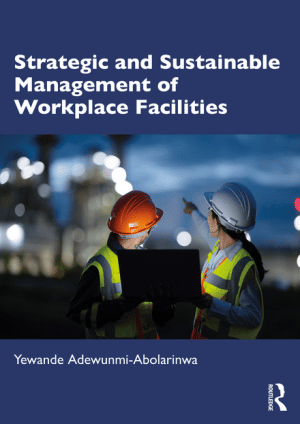 Book cover: Strategic and sustainable management of workplace facilities