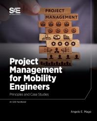 Book cover: Project management for mobility engineers : principles and case studies