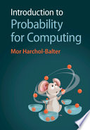 Book cover: Introduction to probability for computing