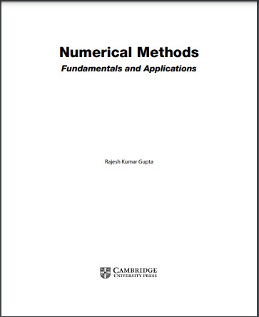 Book cover: Numerical methods: fundamentals and applications