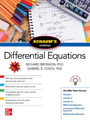 Book cover: Differential equations