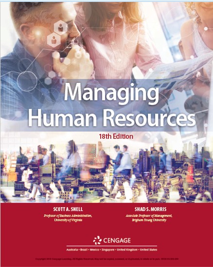 Book cover: Managing human resources