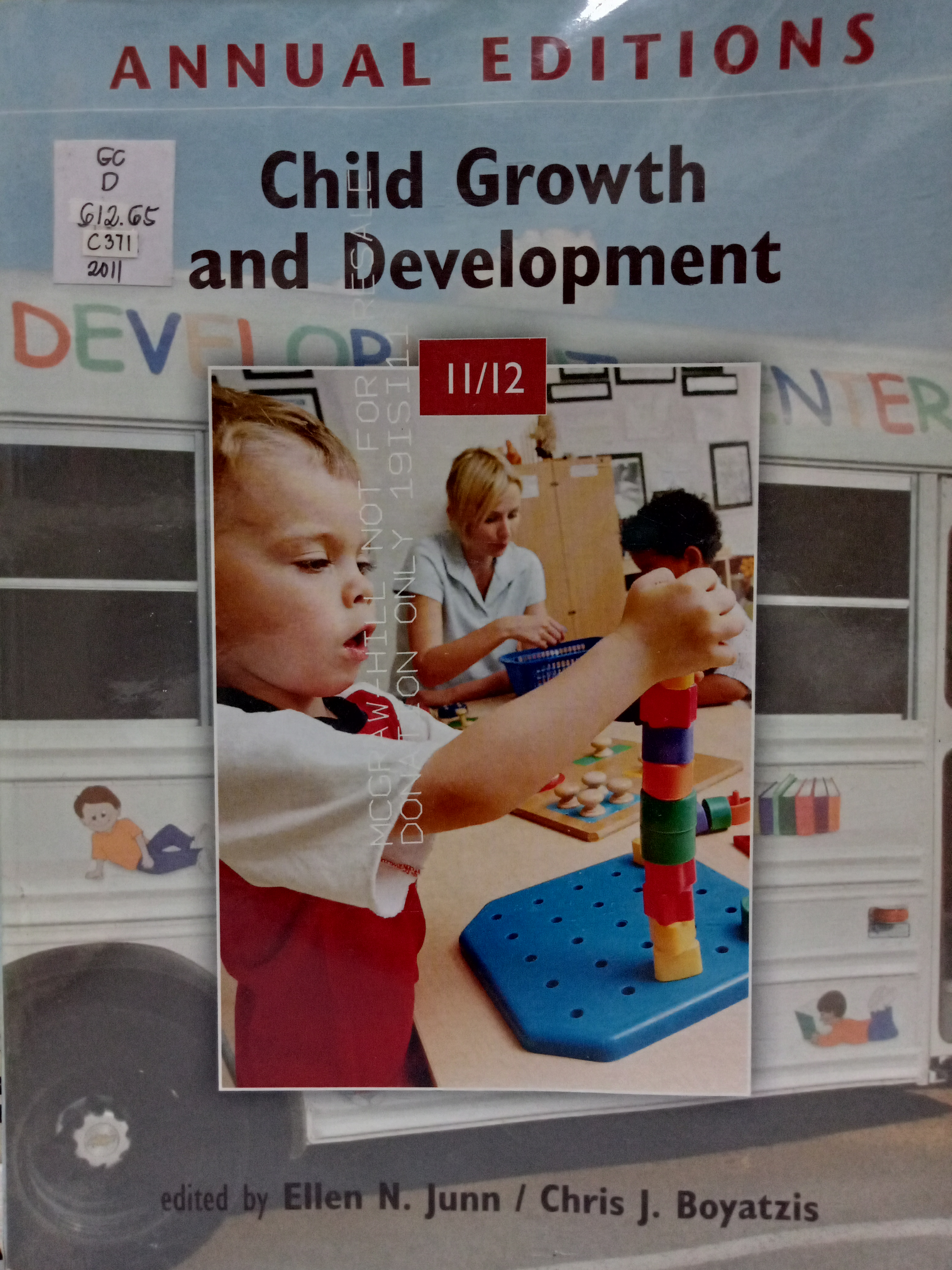 Book cover: Annual editions : child growth and development 11/12
