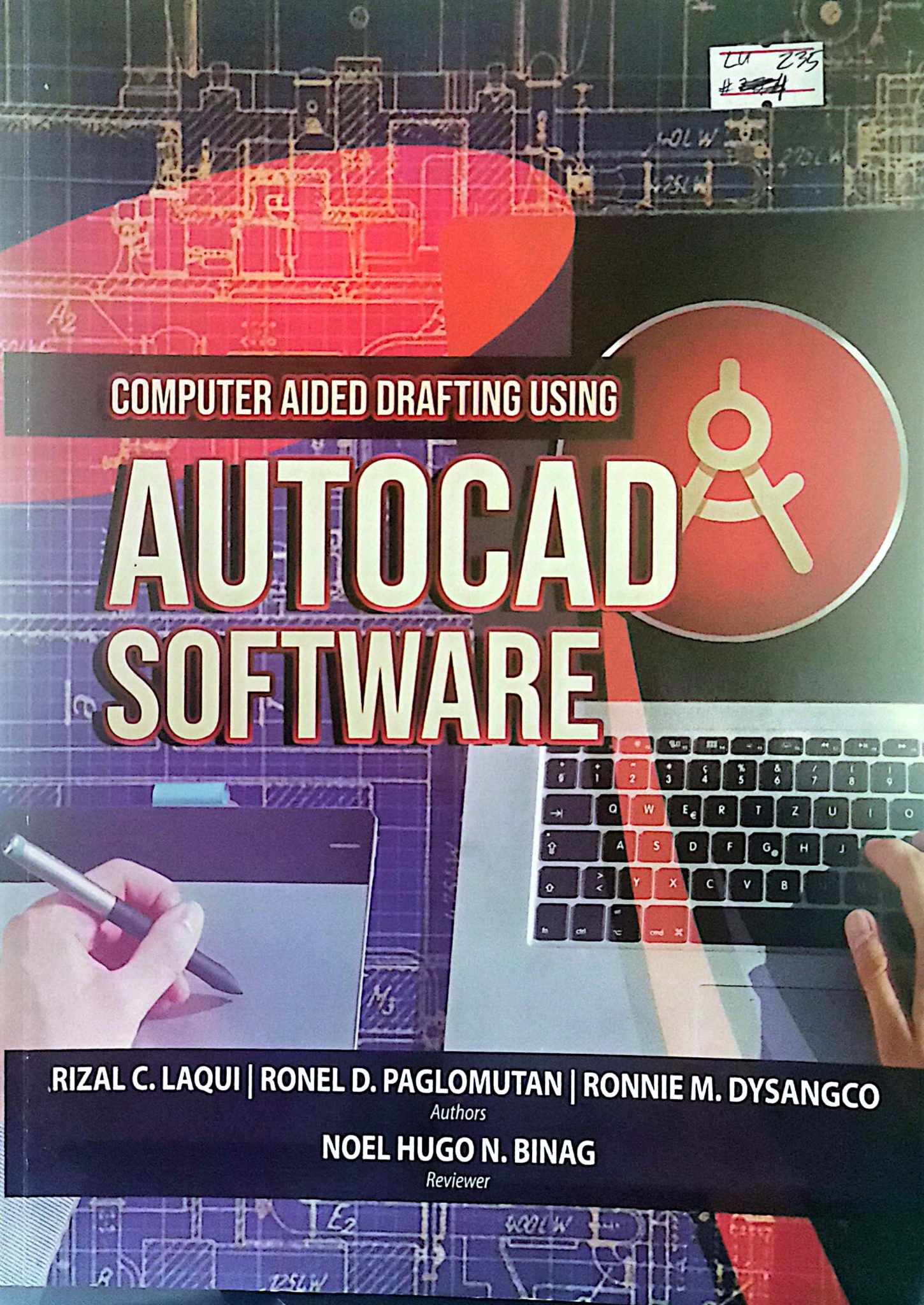 Book cover: Computer aided drafting using AutoCAD software