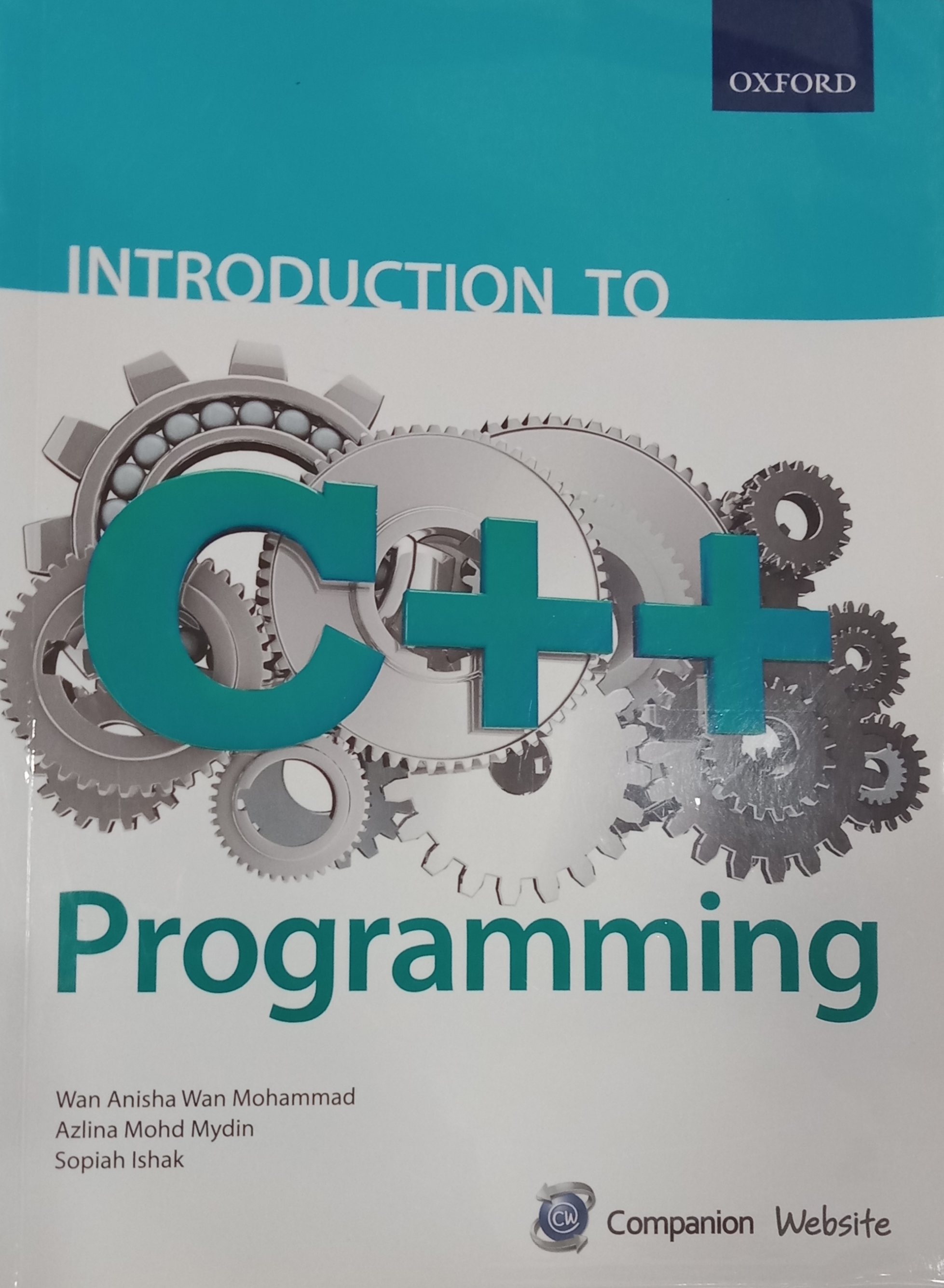 Book cover: Introduction to C++ programming