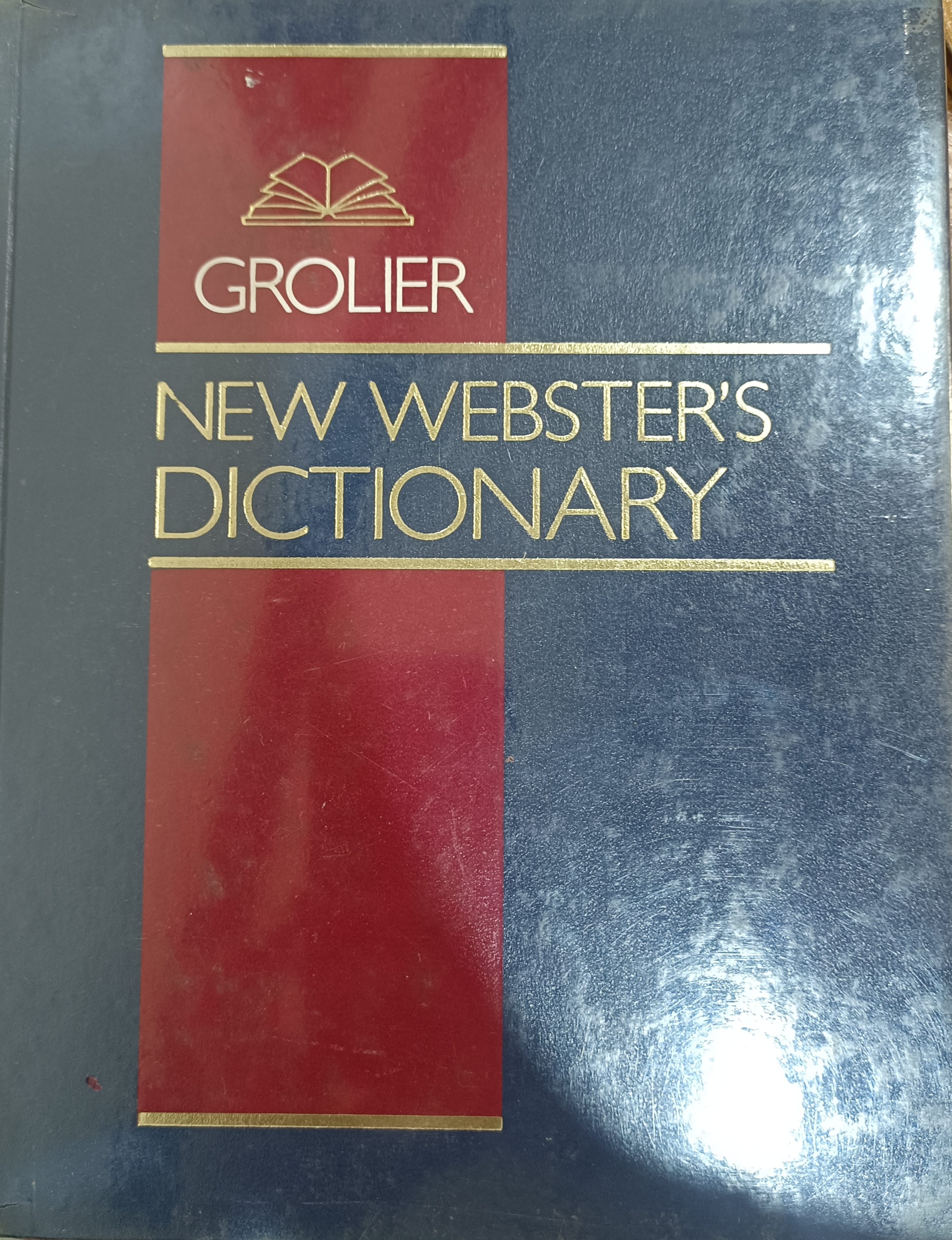 Book cover: Grolier new Webster's dictionary : [volume 1]