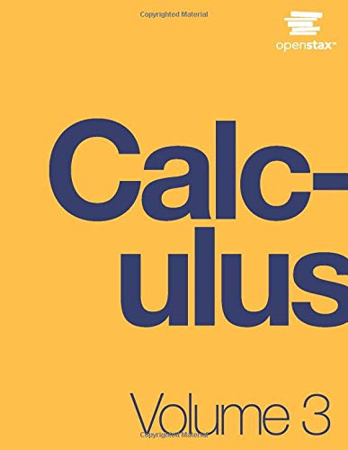 Book cover: Calculus volume 3