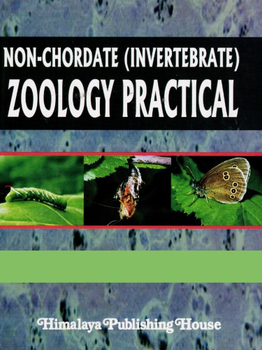 Book cover: Non-Chordate (invertebrate) zoology practical