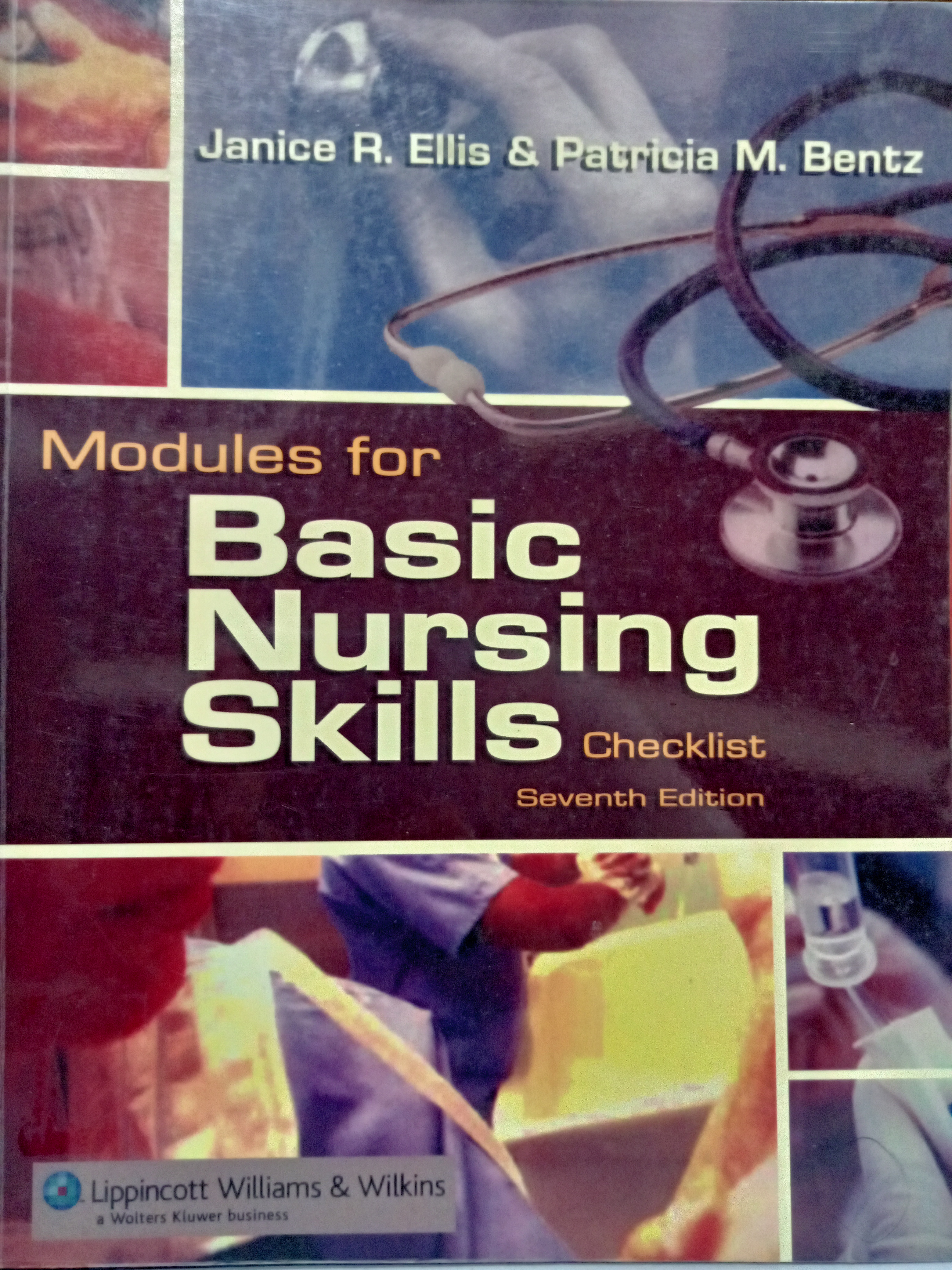 Book cover: Modules for basic nursing skills checklist