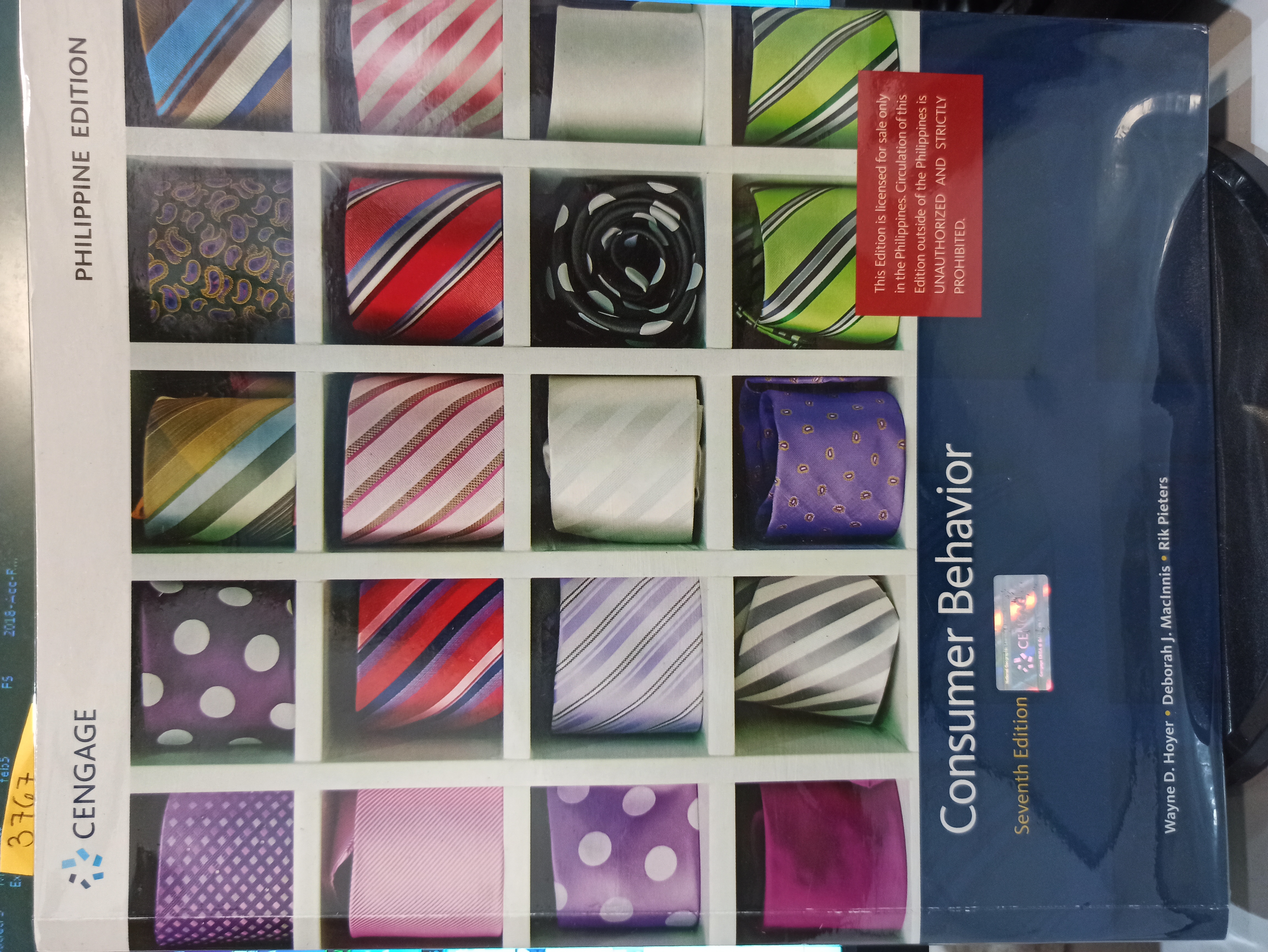 Book cover: Consumer behavior