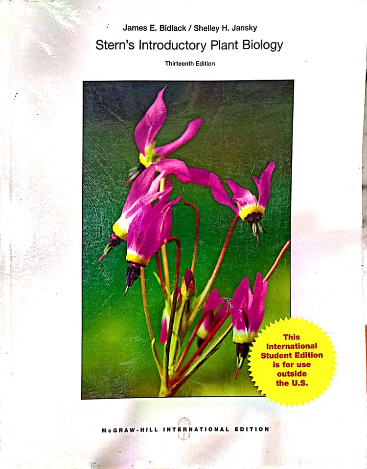 Book cover: Stern's introductory plant biology