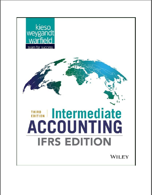 Book cover: Intermediate accounting
