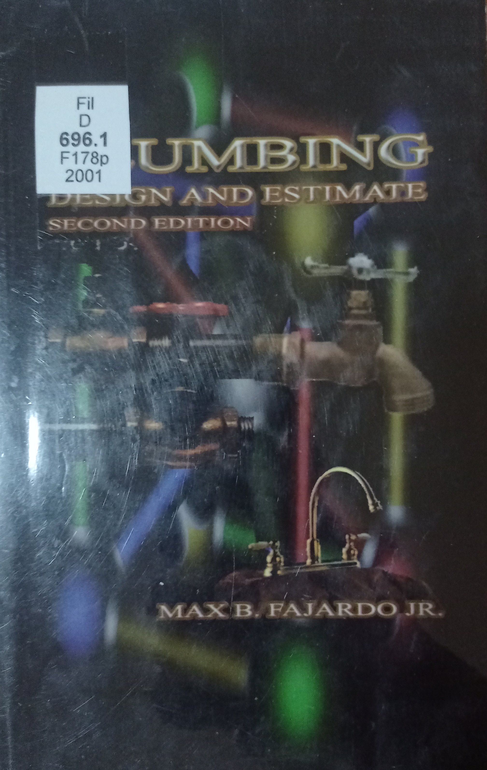 Book cover: Plumbing design and estimate