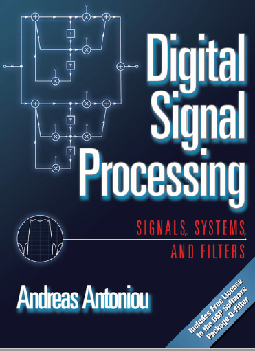 Book cover: Digital signal processing : signals, systems, and filters