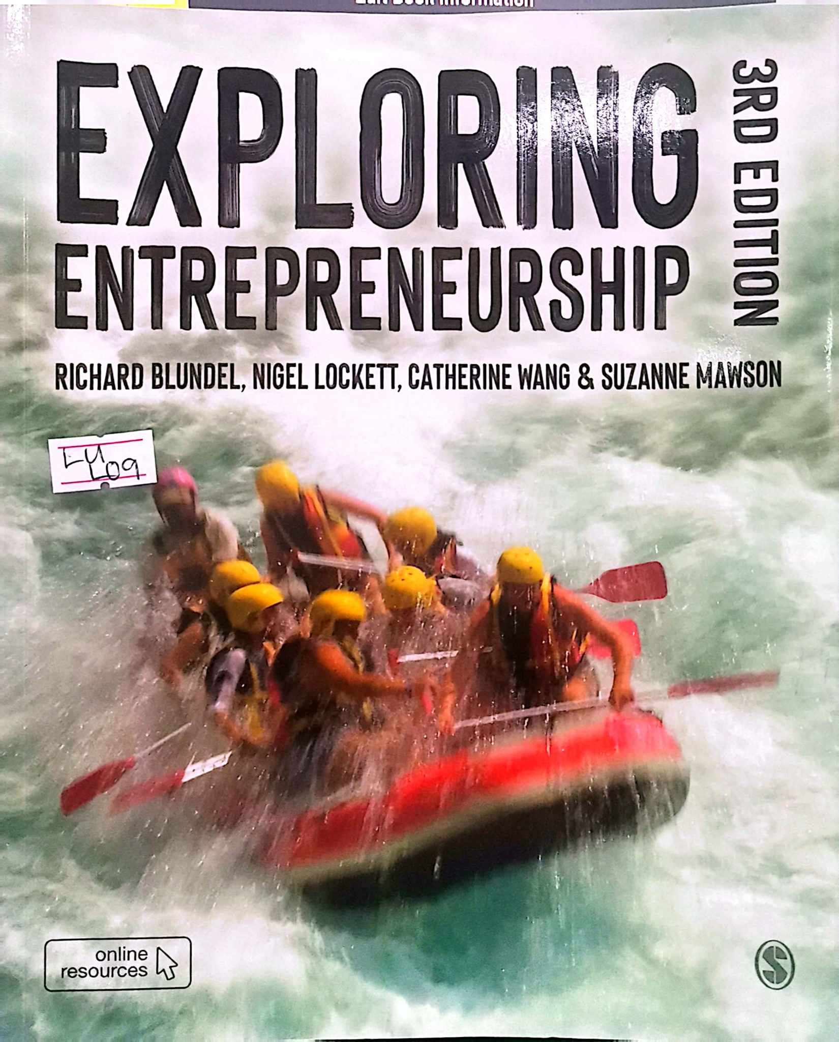 Book cover: Exploring entrepreneurship