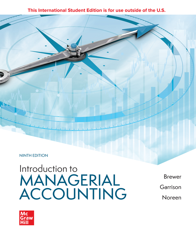Book cover: Introduction to managerial accounting